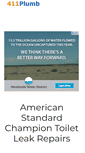 Mobile Screenshot of 411plumb.com