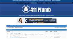 Desktop Screenshot of forums.411plumb.com